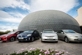 Prius 4 generacje © Toyota