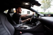 Andreas Møller i Lexus RC © Lexus