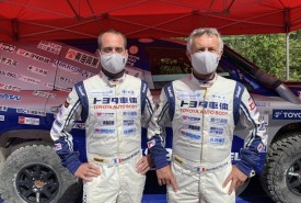 Ronald Basso i jego pilot Jean-Michel Polato © TLC Toyota Auto Body