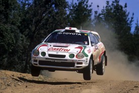 ostatnia odsłona GT-Four ST205 załogi Hertzfujimoto podczas Telstra Rally Australia 1995