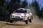 ostatnia odsłona GT-Four ST205 załogi Hertzfujimoto podczas Telstra Rally Australia 1995