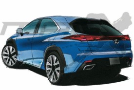 Mag-X  artystyczna wizja Lexusa UX © Mag-X 