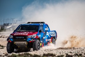 Toyota Hilux Gazoo Racing i Jakub Przygoński © archiwum prywatne Jakuba Przygońskiego