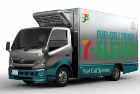 Toyota Fuel Cell Truck 7-Eleven © Toyota