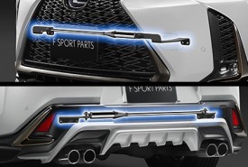 Lexus UX TRD body kit © TRD