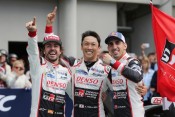 Alonso Nakajima Buemi Le Mans 2018 ©Toyota