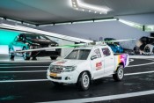 Zdalnie sterowane Hiluxy na Mistrzostwach Świata w lekkoatletyce w Londynie © Toyota UK