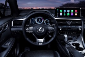 Wnętrze nowego Lexusa RX z nagrodą 