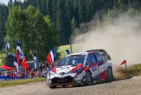 Toyota Yaris WRC po hat-trick w Rajdzie Finlandii