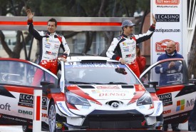 Dwie Toyoty Yaris WRC na podium Rajdu Monte Carlo